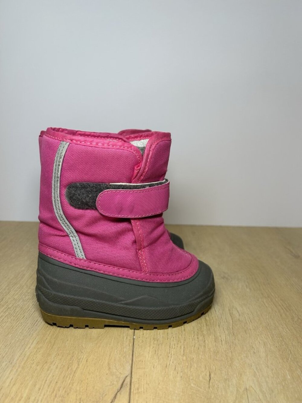 L.L. Bean Northwoods Boots TODDLER Size 7 Pink 244950 Snow Boot Felt Lined VGUC - Picture 4 of 7